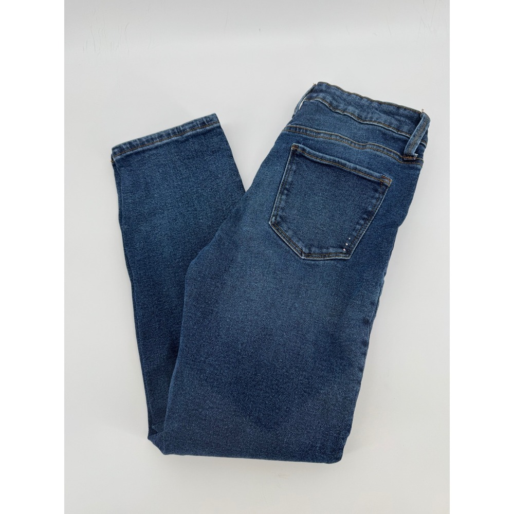 Rachel Rachel Roy Straight Leg Jeans Medium Wash Studded Pocket Womens 8/29